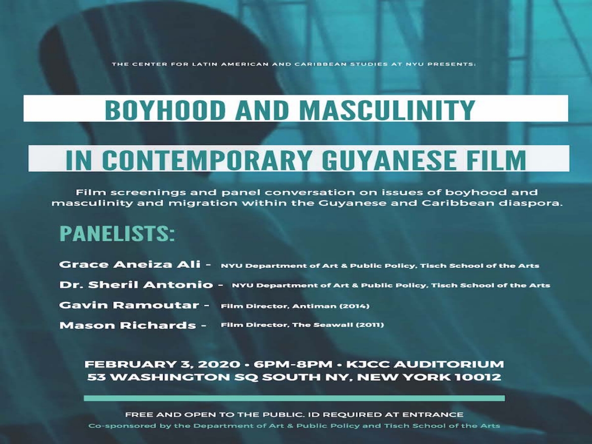 Boyhood and Masculinity in Contemporary Guyanese Film